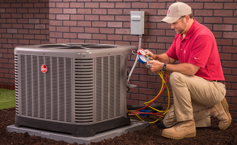 Call HoneyCreek Heating & Cooling, LLC to learn more about Rheem Air Conditioners.